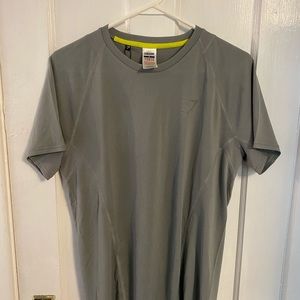 GYMSHARK - NWT - Men’s Speed T Shirt, M, Grey